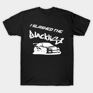 Slashed the Blacklist (White) T-Shirt